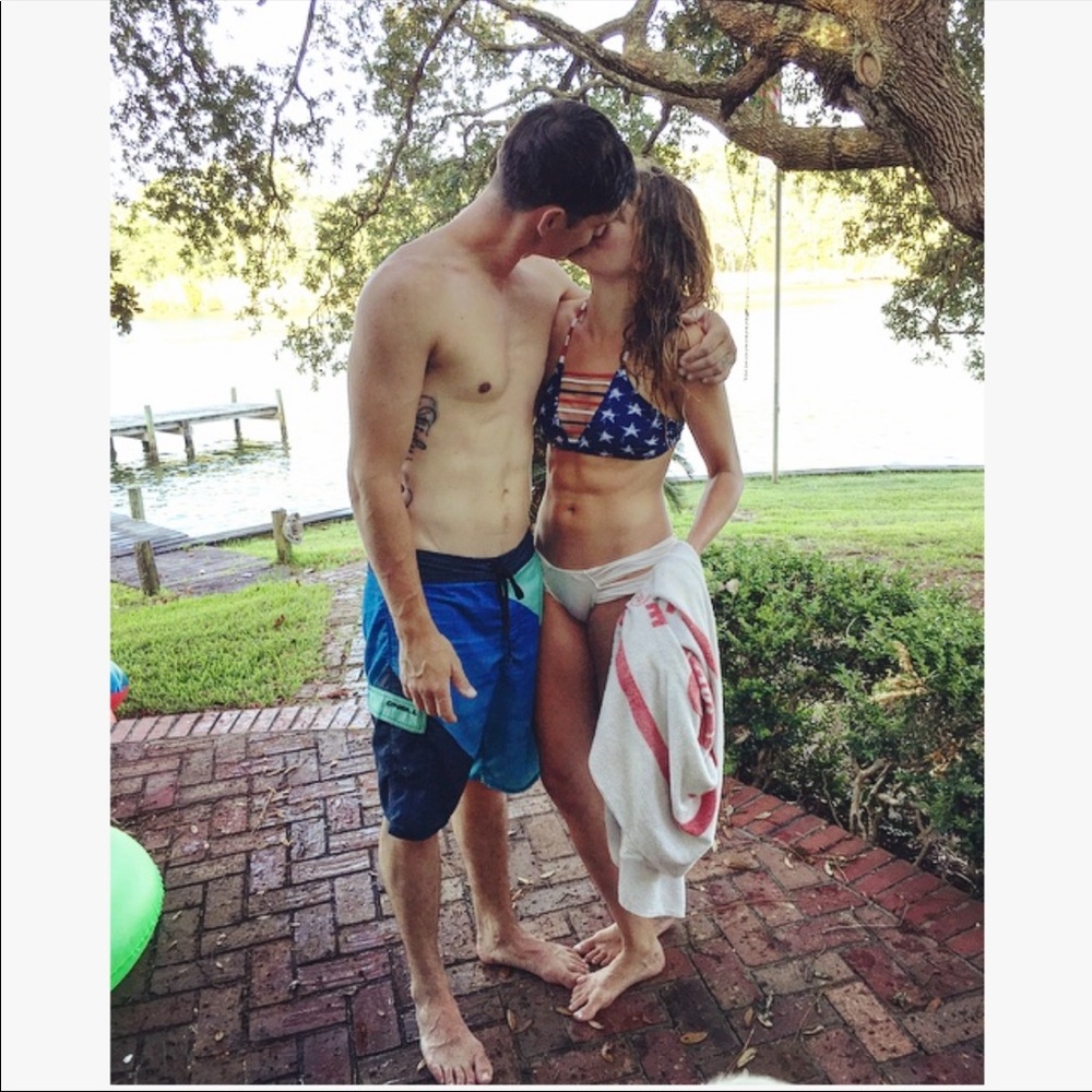 5/$25 4th of July/Patriotic Bikini Top